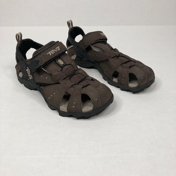 Teva Mens Size 9 Dozer Brown S/N 6704 Hiking Trail Sandal